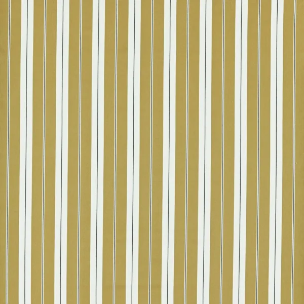 neutral striped cotton fabric from Clarke & Clarke