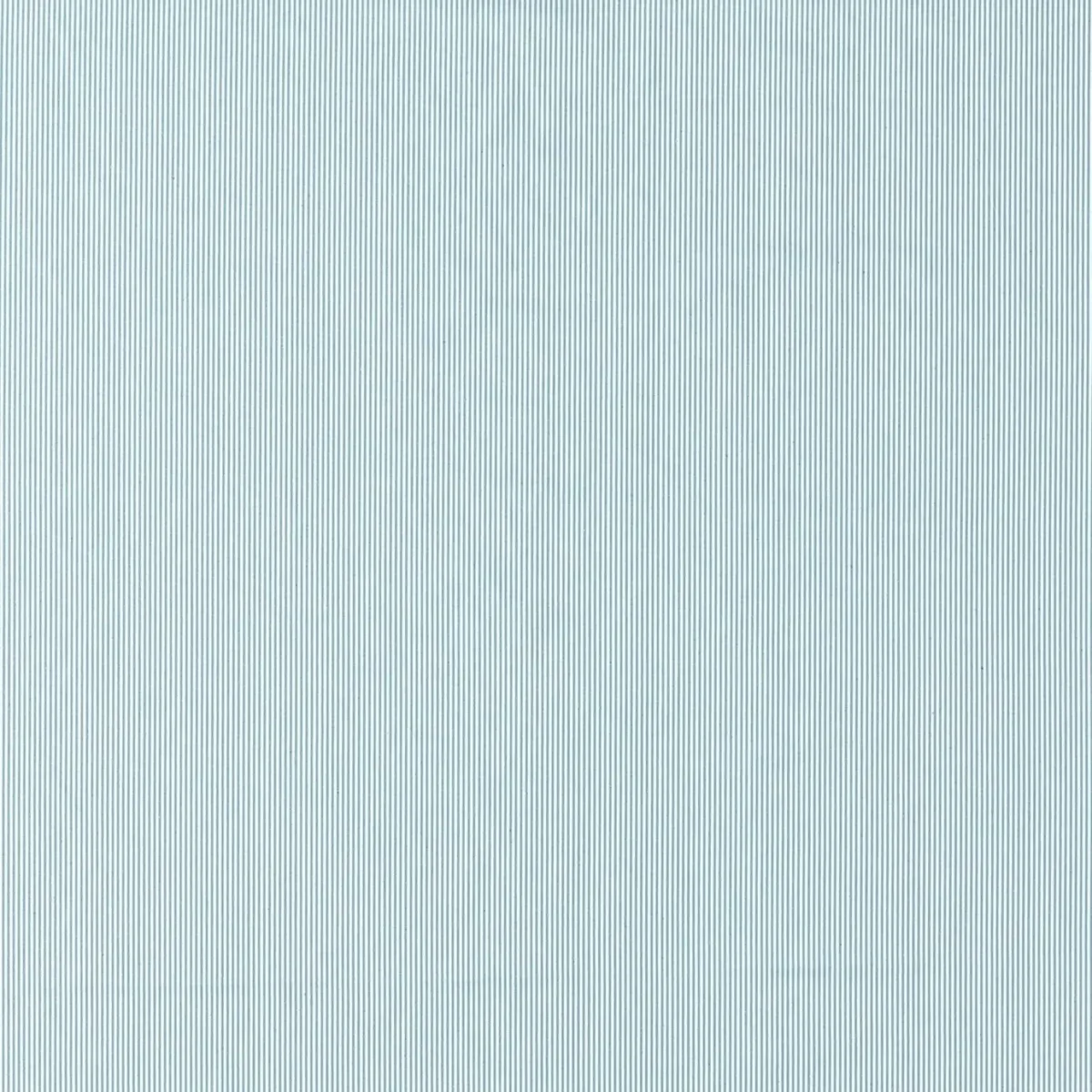 Breton Fabric - Chambray by blue striped cotton fabric from Clarke & Clarke