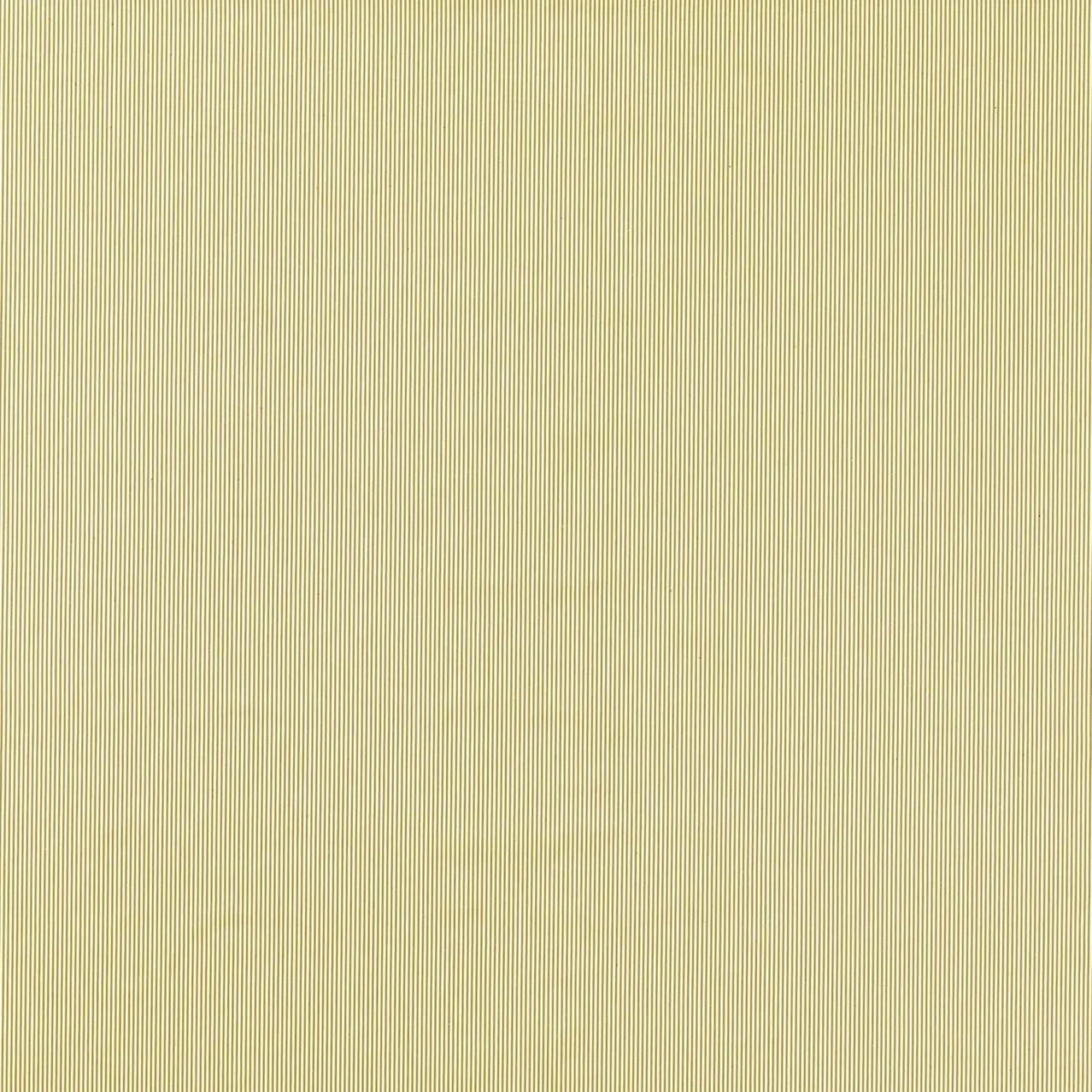 Breton Fabric - Ochre by yellow striped cotton fabric from Clarke & Clarke