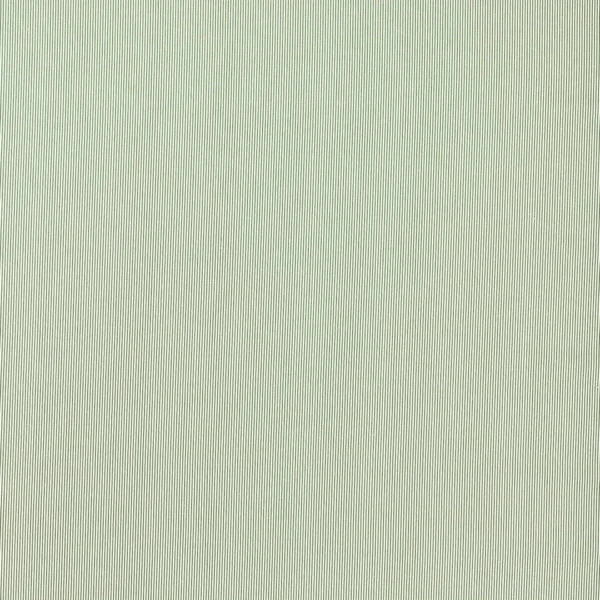 Breton Fabric - Sage by green striped cotton fabric from Clarke & Clarke