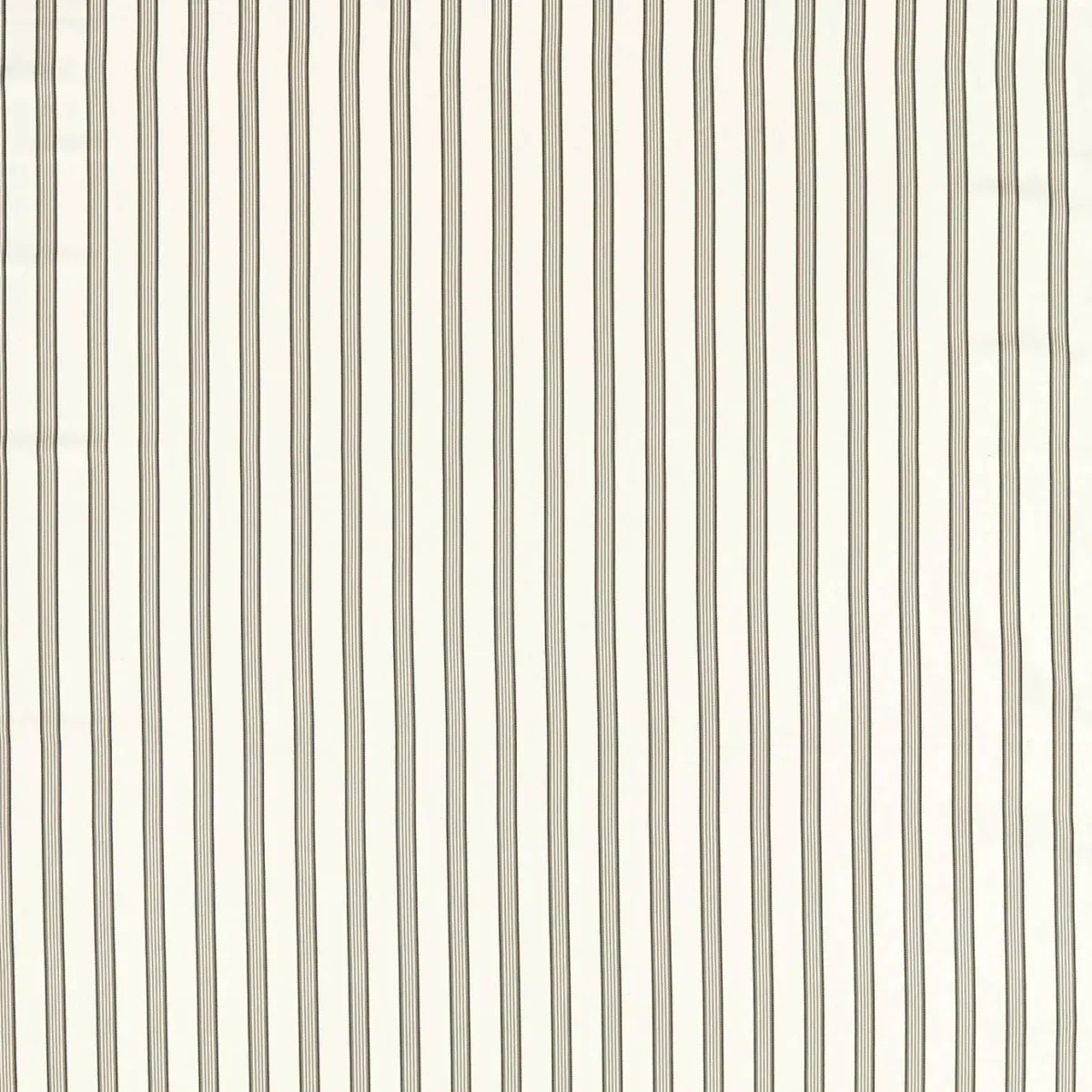neutral striped cotton fabric from Clarke & Clarke