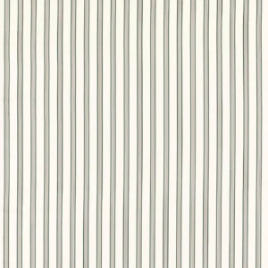 green striped cotton fabric from Clarke & Clarke