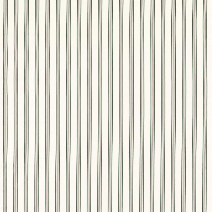 Edison Fabric - Racing Green / Linen swatch
