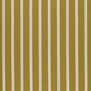neutral striped cotton fabric from Clarke & Clarke