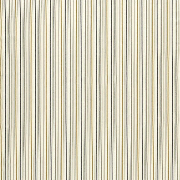 neutral striped cotton fabric from Clarke & Clarke