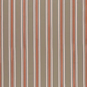 blue striped cotton fabric from Clarke & Clarke