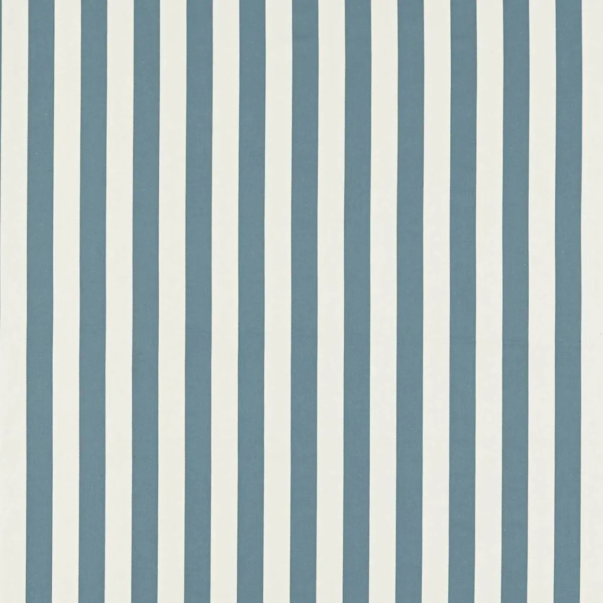 Portland Fabric - Denim by blue striped cotton fabric from Clarke & Clarke
