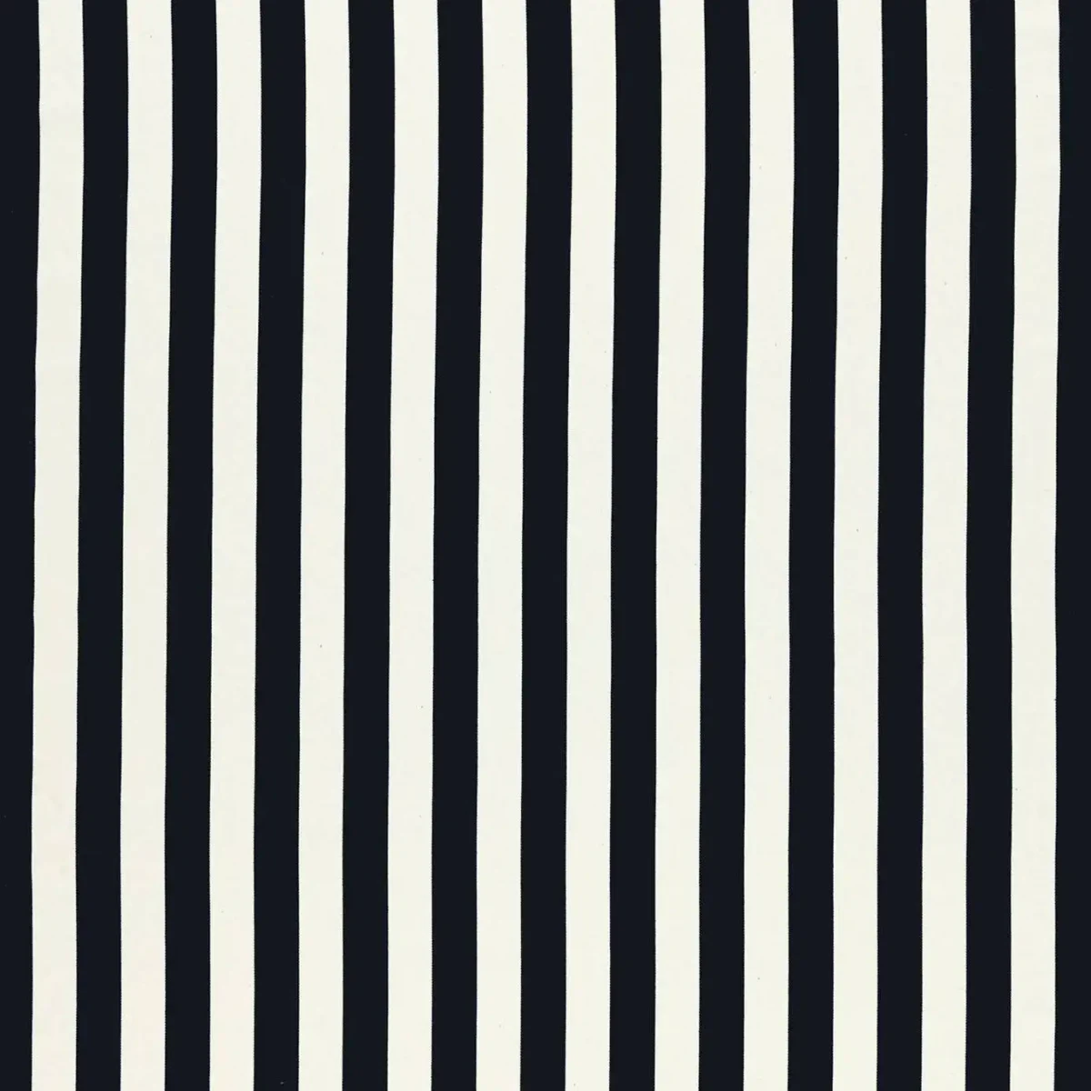 Portland Fabric - Ebony by black-grey striped cotton fabric from Clarke & Clarke