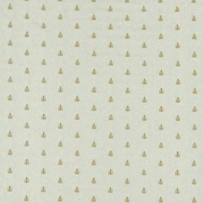 Falena Fabric - Linen / Gold swatch