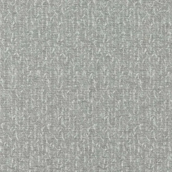 Tierra Fabric - Charcoal by black-grey geometric woven fabric from Clarke & Clarke