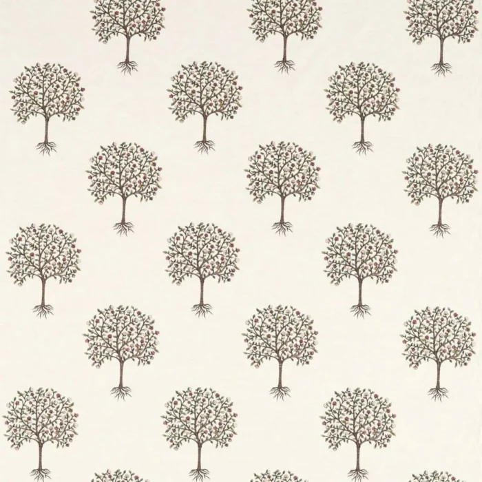 Bergamot Fabric - Blush / Linen – Blush Linen swatch