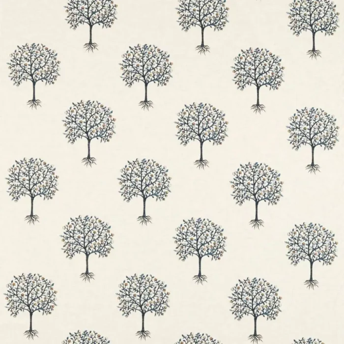 Bergamot Fabric - Denim / Midnight swatch