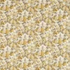 white botanical velvet-chenille fabric from Clarke & Clarke