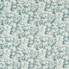 blue botanical velvet-chenille fabric from Clarke & Clarke