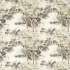 black-grey animal printed fabric from Clarke & Clarke