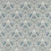 blue animal embroideried fabric from Clarke & Clarke