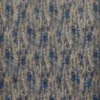 blue plain velvet-chenille fabric from Clarke & Clarke