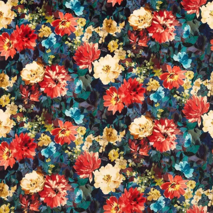 Tahiti Fabric - Midnight swatch