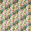 multicolour botanical printed fabric from Clarke & Clarke