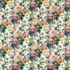 multicolour botanical printed fabric from Clarke & Clarke