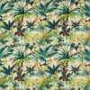 green animal printed fabric from Clarke & Clarke