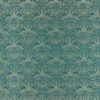 green botanical woven fabric from Clarke & Clarke