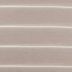 brown striped voile-sheer fabric from Clarke & Clarke
