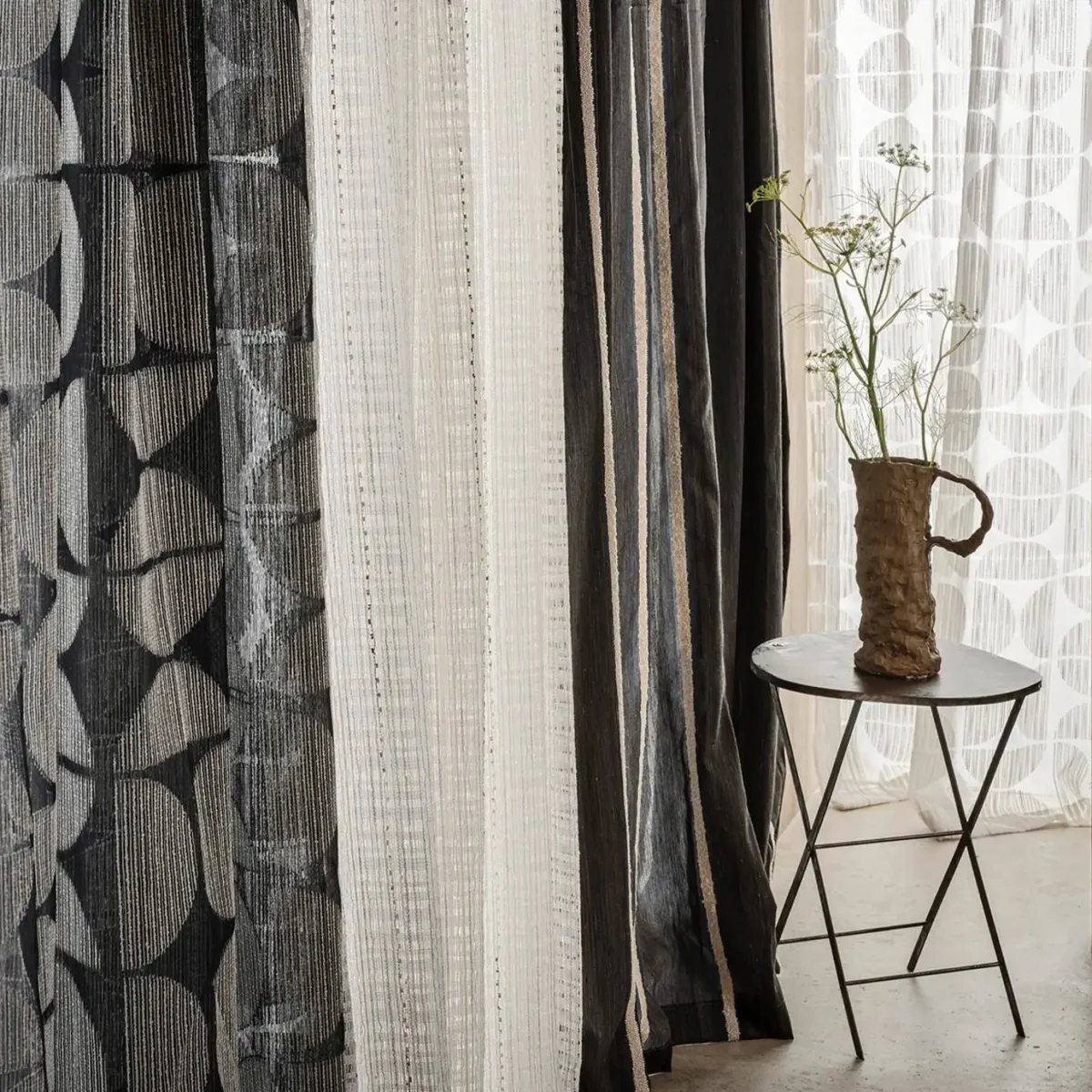 Magnus Fabric - Charcoal by Magnus Fabric - Charcoal from
