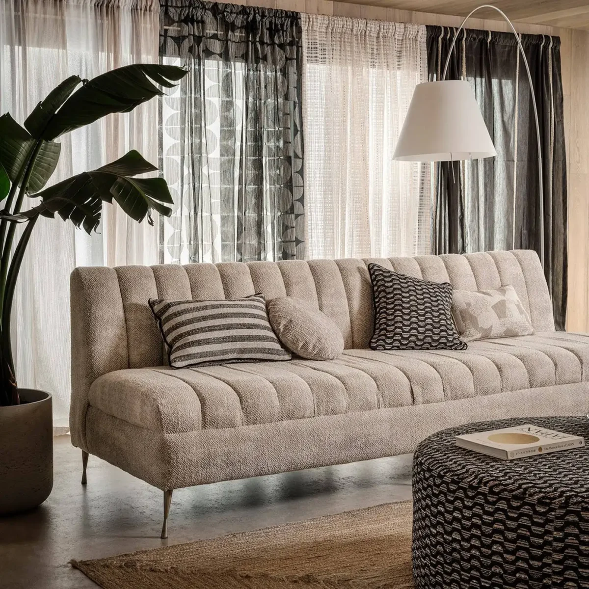 Magnus Fabric - Charcoal by Magnus Fabric - Charcoal from