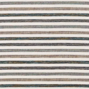 blue striped woven fabric from Clarke & Clarke