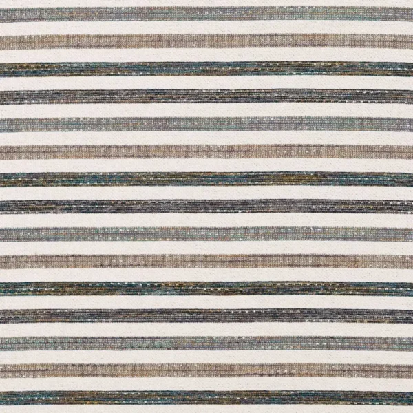 Ellias Fabric - Kingfisher by blue striped woven fabric from Clarke & Clarke
