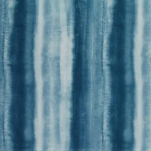 blue striped voile-sheer fabric from Clarke & Clarke