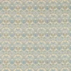 black-grey botanical cotton fabric from Clarke & Clarke