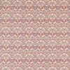 red botanical cotton fabric from Clarke & Clarke