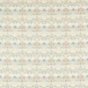 white botanical cotton fabric from Clarke & Clarke