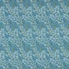 blue botanical cotton fabric from Clarke & Clarke