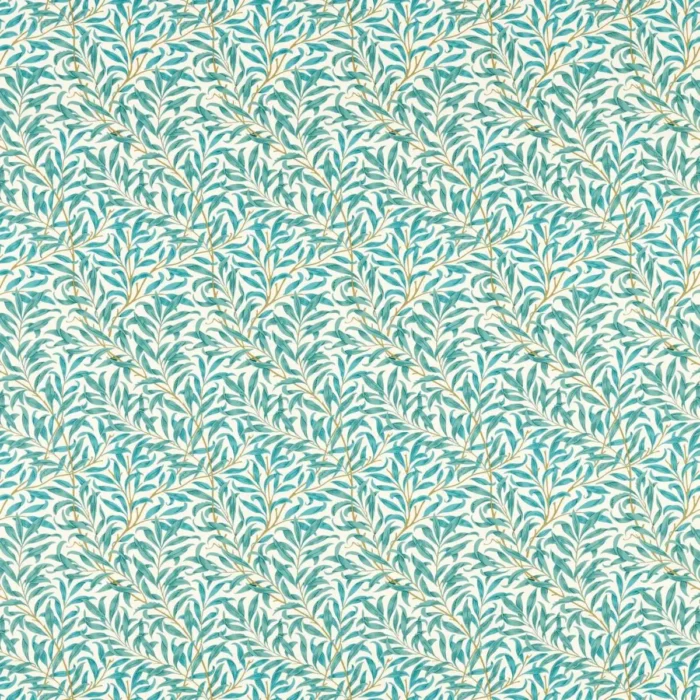 Willow Boughs Fabric - Teal swatch