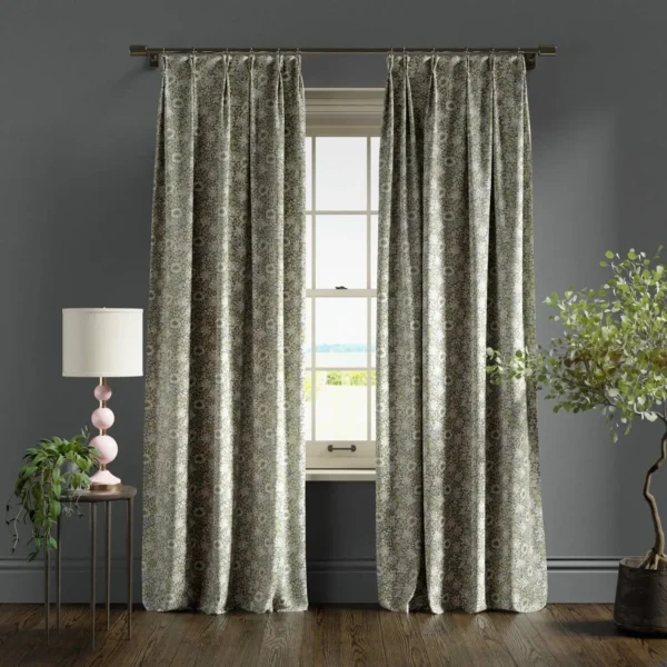 Mallow Fabric - Slate / Dove by Mallow Fabric - Slate / Dove from