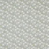 black-grey botanical cotton fabric from Clarke & Clarke