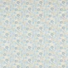 blue botanical cotton fabric from Clarke & Clarke