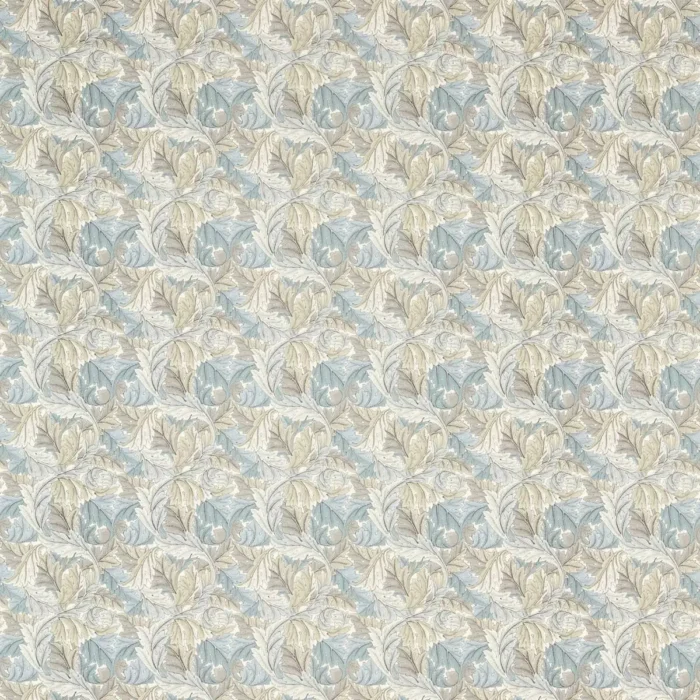 Acanthus Fabric - Slate / Dove swatch