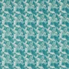 blue botanical cotton fabric from Clarke & Clarke
