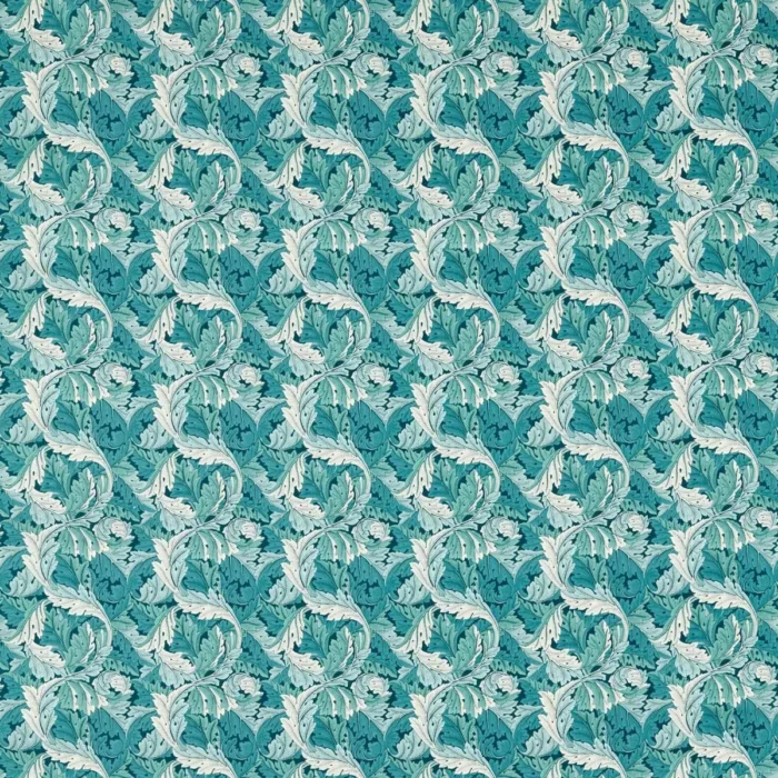 Acanthus Fabric - Teal swatch