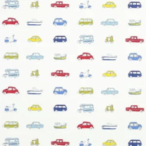 multicolour children's cotton fabric from Harlequin