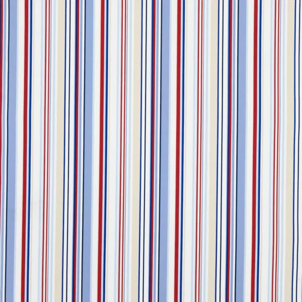 Rush Fabric - Strawberry / Cornflower / Neutrals from