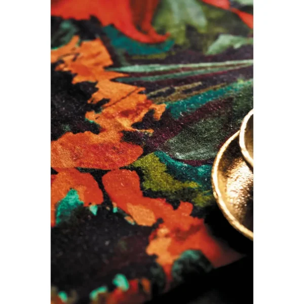 Flores Fabric - Fuchsia / Zest / Azure by Flores Fabric - Fuchsia / Zest / Azure from