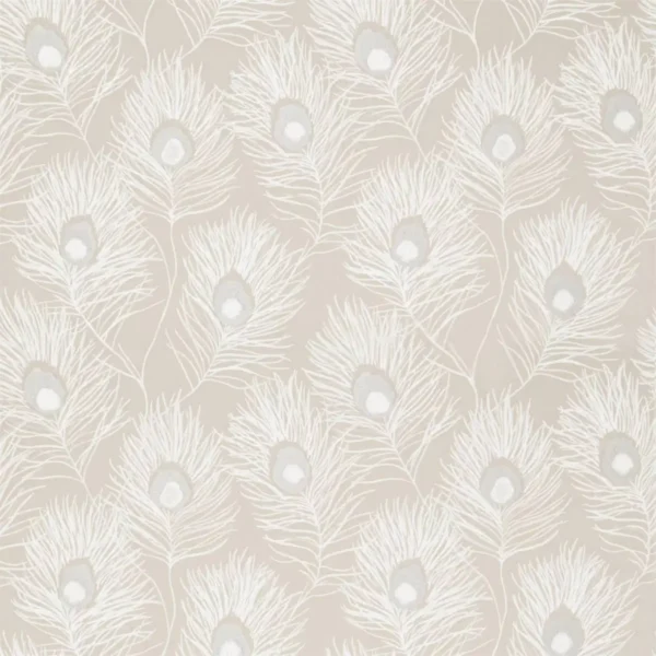 Orlena Fabric - Putty / Silver by Orlena Fabric - Putty / Silver from