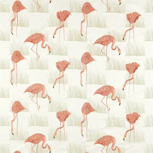 Salinas Fabric - Russet / Oyster from