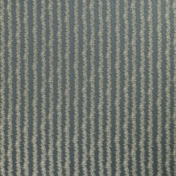 Jules Fabric - River by blue striped jacquard fabric from Ashley Wilde