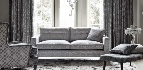 Chrysler Fabric - Charcoal by Chrysler Fabric - Charcoal from